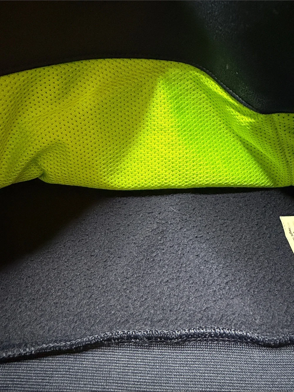 🏈 Nike Kids Seattle Seahawks Navy and Neon Green Hoodie. Size: small/8